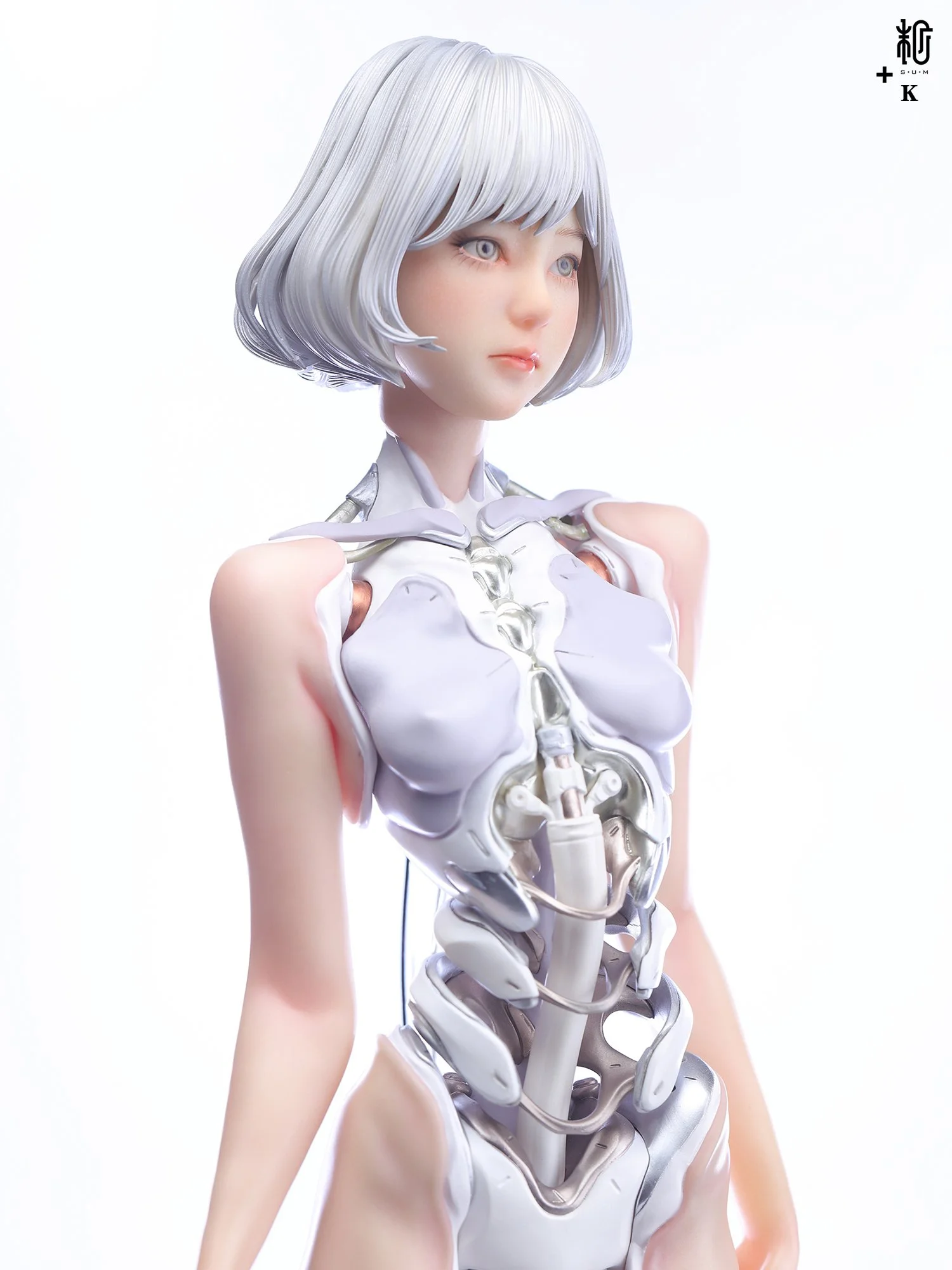 志人 / 夢境 melted mannequin ver 限定CD-R Manas Cyberpunk Android art toy limited edition by MANAS SUM — S+U+M
